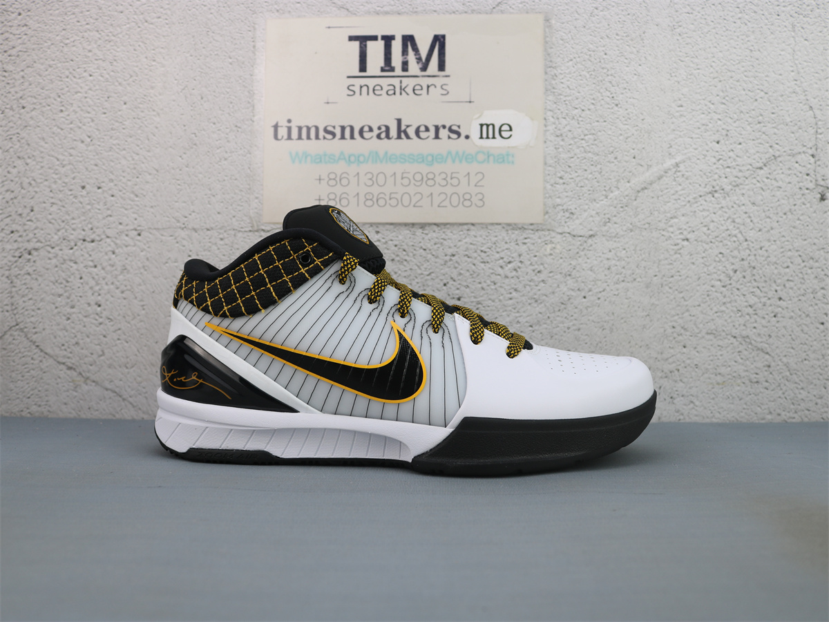 GX Batch Nike Kobe 4 Protro White Black Del Sol AV6339-101